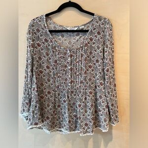 Denim and Supply Ralph Lauren Hippie Blouse. Size Large